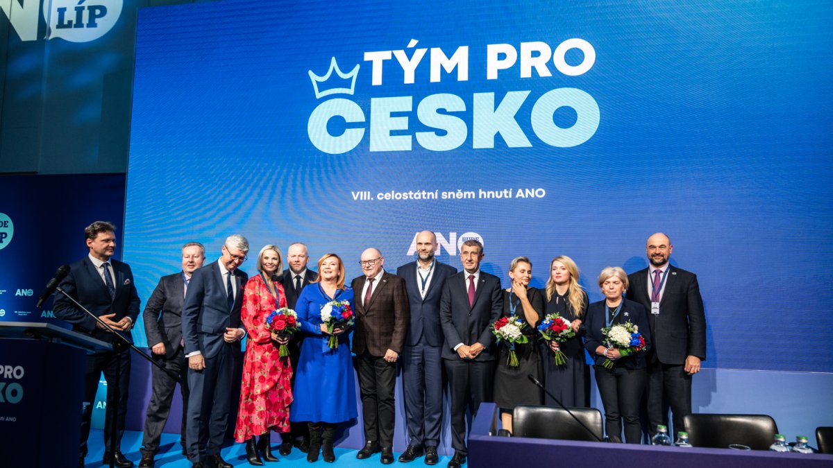 ANO si na sněmu volí vedení. (24.1.2026)