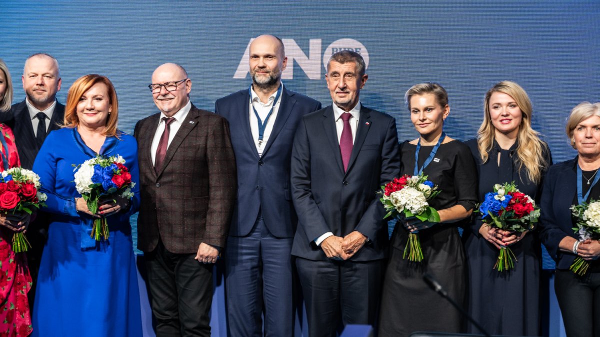 ANO si na sněmu volí vedení. (24.1.2026)