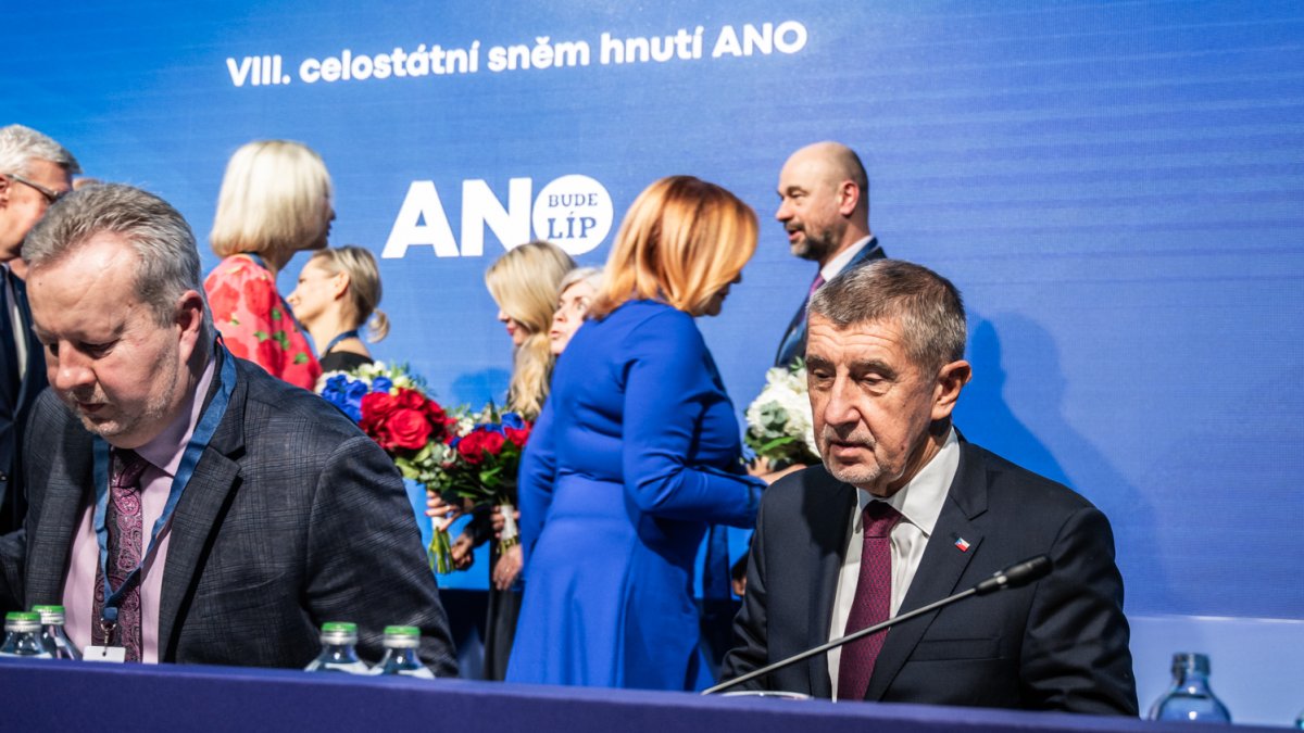 ANO si na sněmu volí vedení. (24.1.2026)