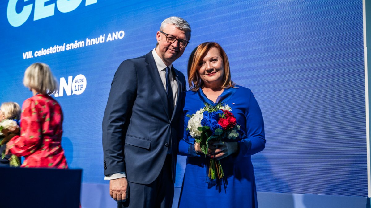 ANO si na sněmu volí vedení. (24.1.2026)