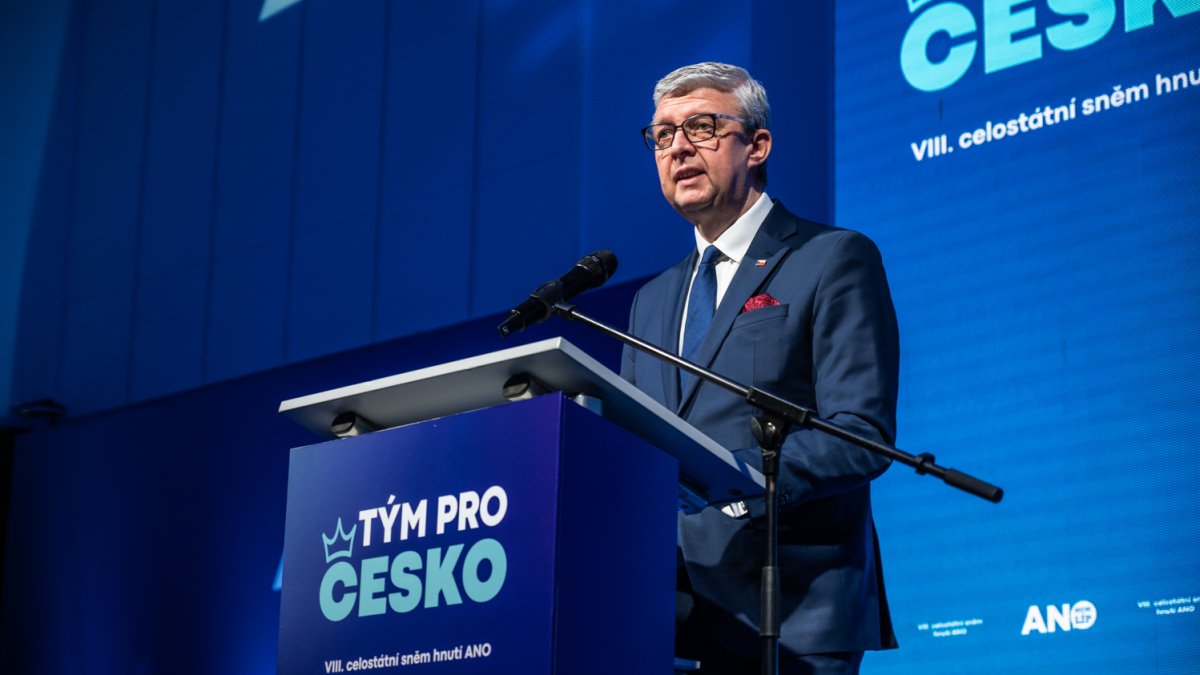 ANO si na sněmu volí vedení. (24.1.2026)