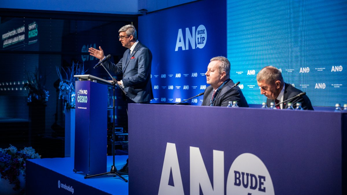 ANO si na sněmu volí vedení. (24.1.2026)