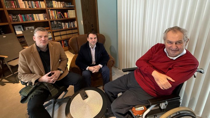 Petr Macinka, Filip Turek a Miloš Zeman