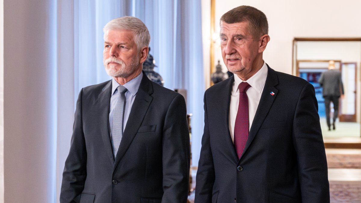 Petr Pavel a Andrej Babiš