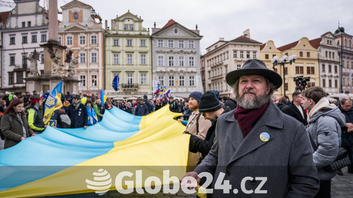 Češi podpořili Ukrajinu. Pavel varoval před lhostejností k vlastní budoucnosti
