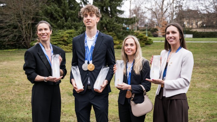 Petr Pavel přivítal olympioniky a paralympionky. (31.3.2026)