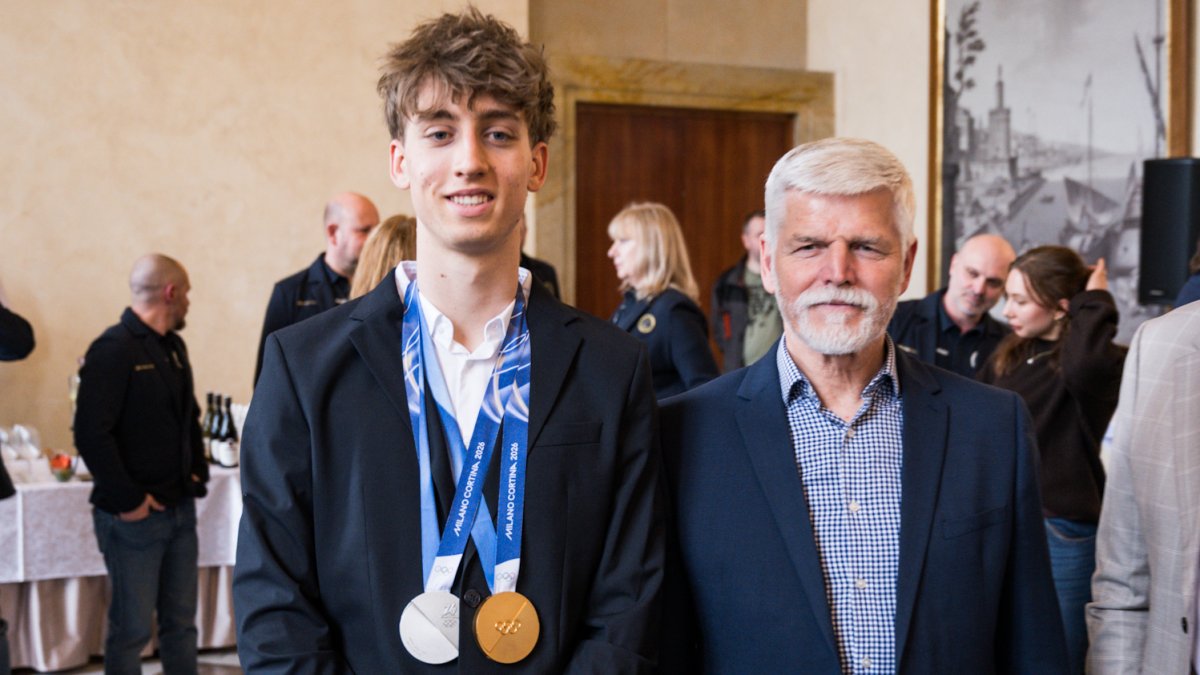 Petr Pavel přivítal olympioniky a paralympionky. (31.3.2026)