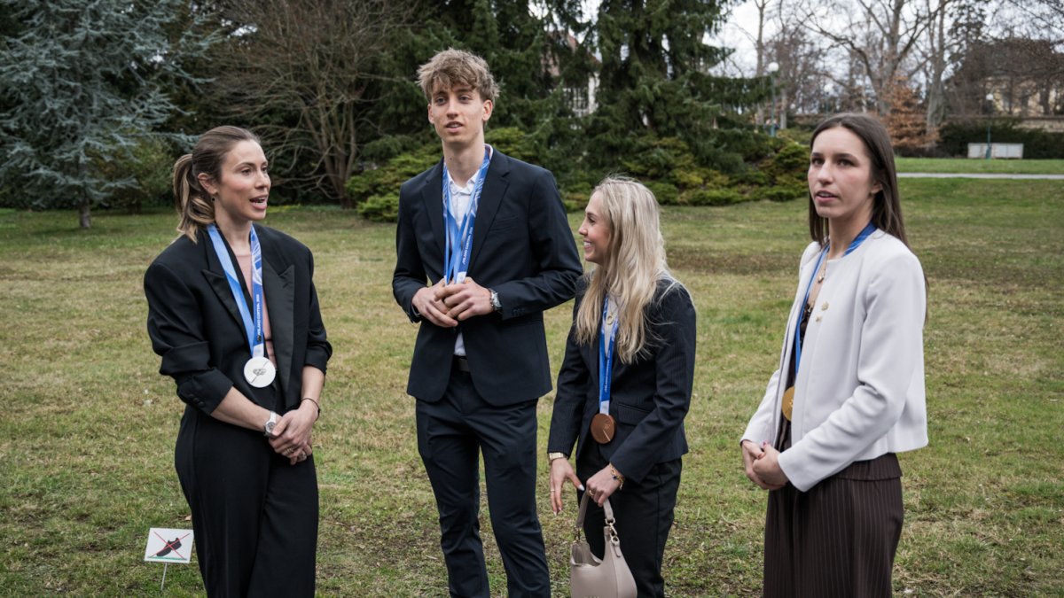 Petr Pavel přivítal olympioniky a paralympionky. (31.3.2026)