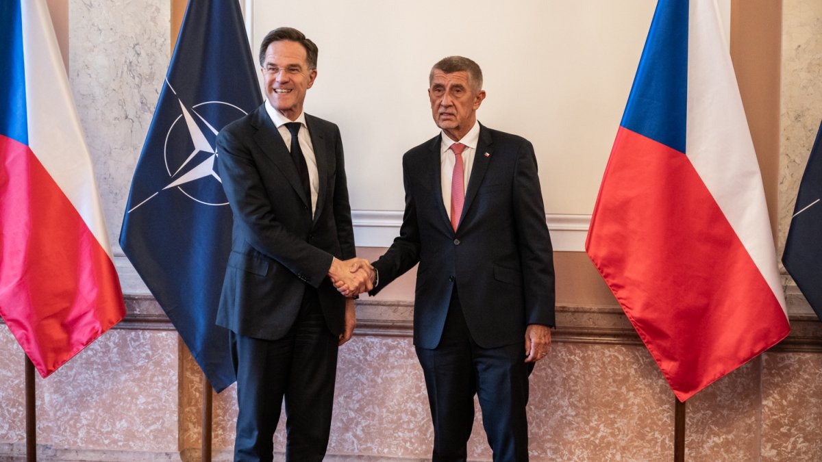 Mark Rutte a Andrej Babiš