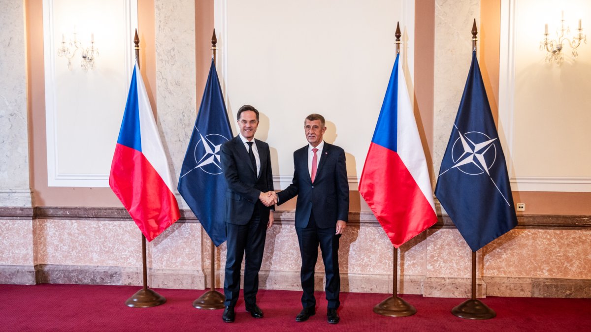 Mark Rutte a Andrej Babiš