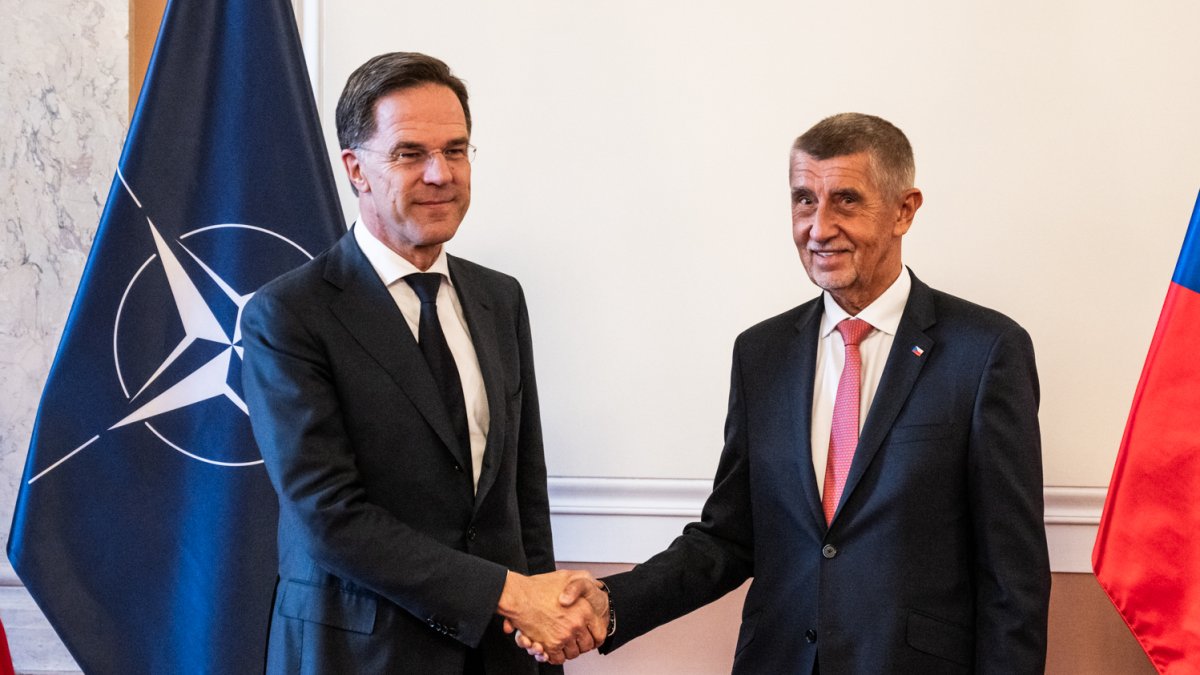 Mark Rutte a Andrej Babiš