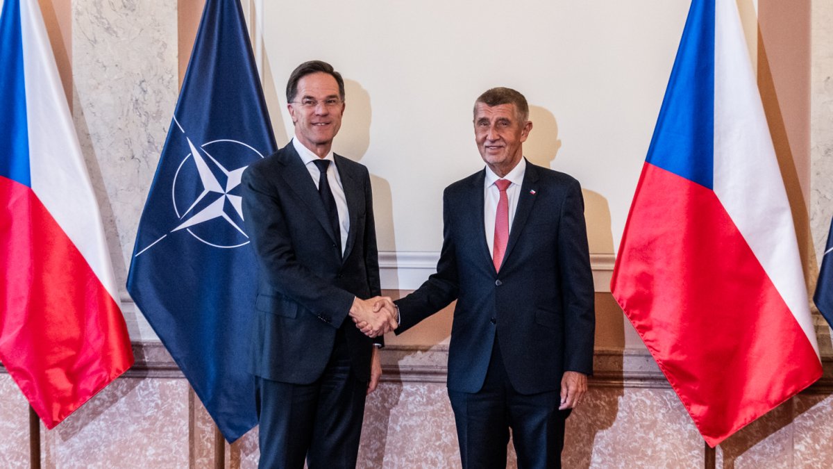 Mark Rutte a Andrej Babiš