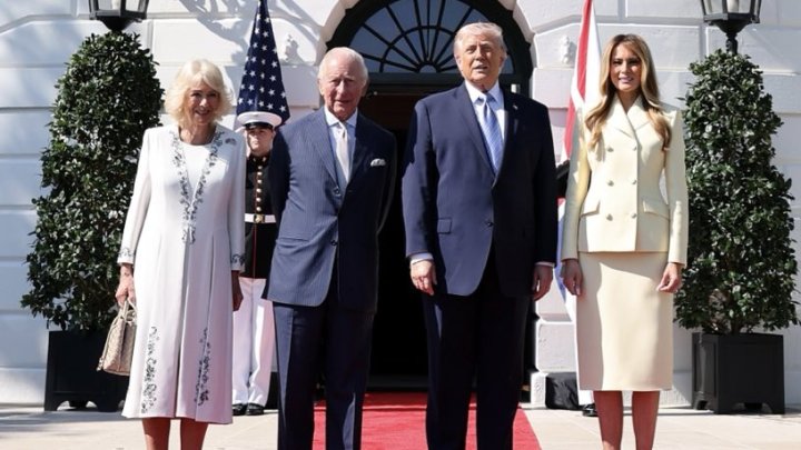 Donald Trump přivítal britský královský pár v USA. 