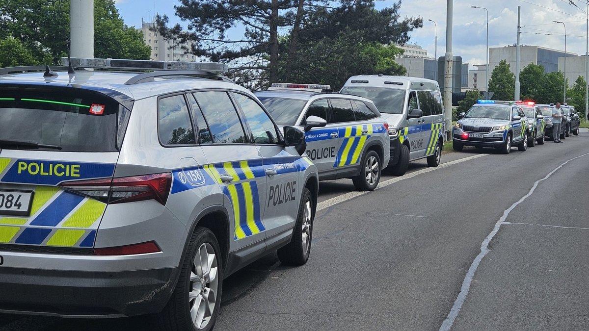 Policie zasahuje ve škole v Pardubicích. (21.5.2026)