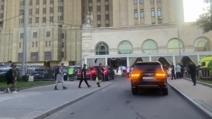 Výbuch v centru Moskvy